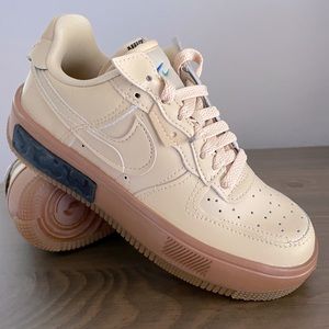 Nike Women’s Air Force 1 Fontanka - Size 5 Sesame/Beige/Black